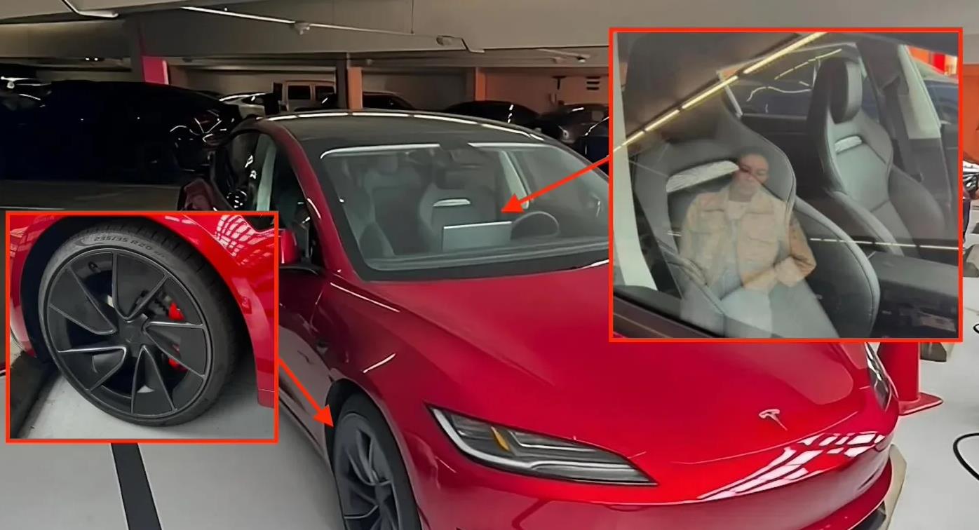 特斯拉新款Model 3 Performance或命名为Ludicrous,高性能版实拍图曝光