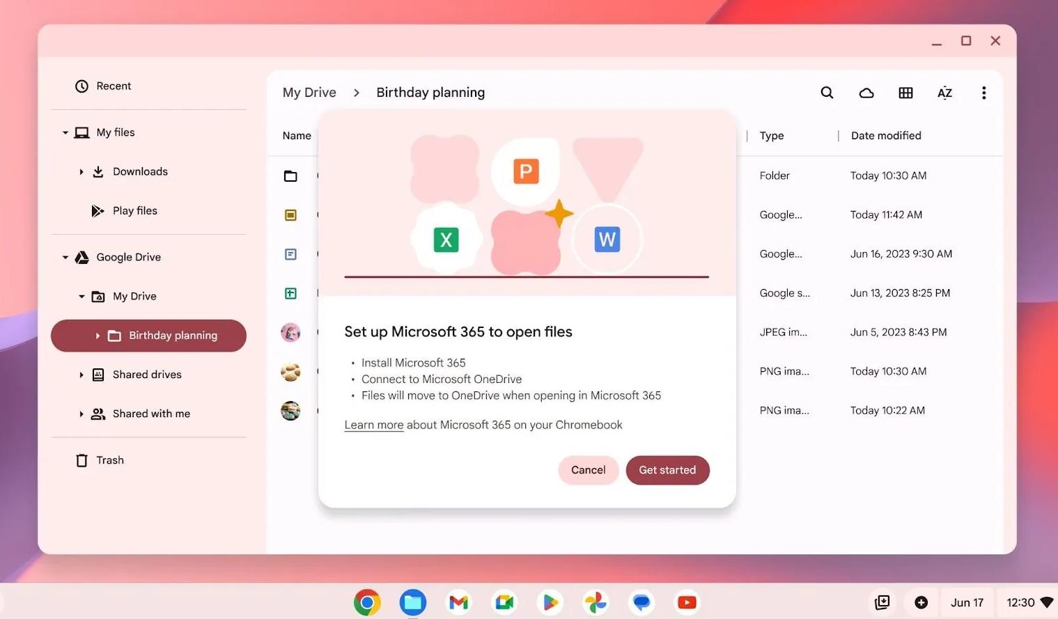 谷歌ChromeOS与Microsoft 365实现深度整合