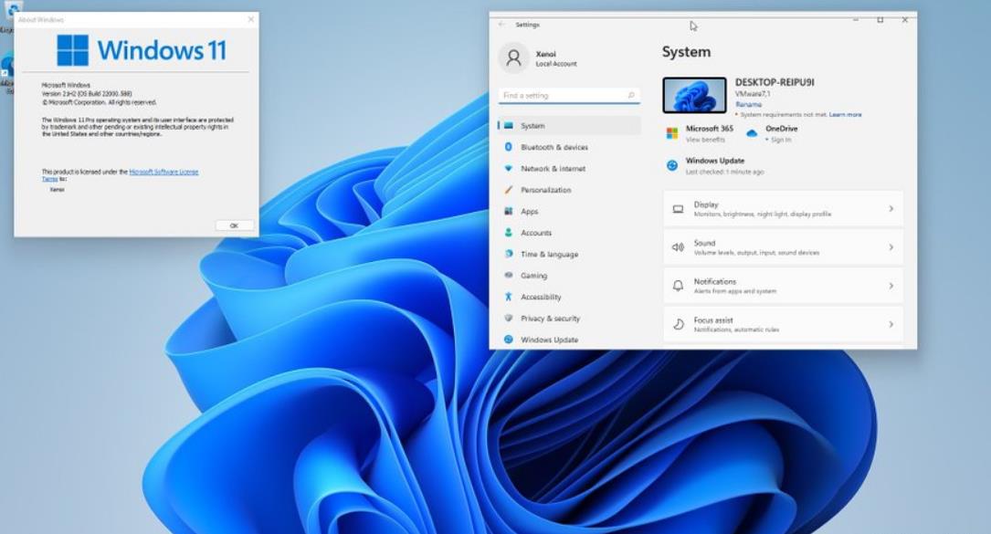 微软发布Win11 Beta预览版,开始菜单个人资料卡焕新登场