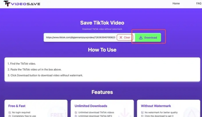 如何无水印下载TikTok上的视频?